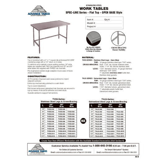 Spec Sheet