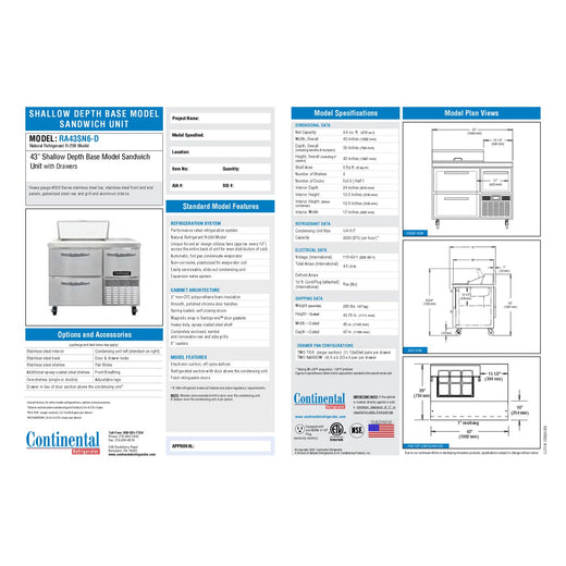 Spec Sheet