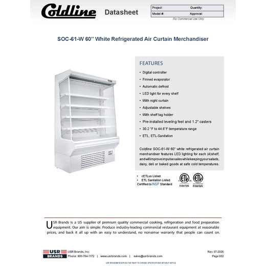 Spec Sheet