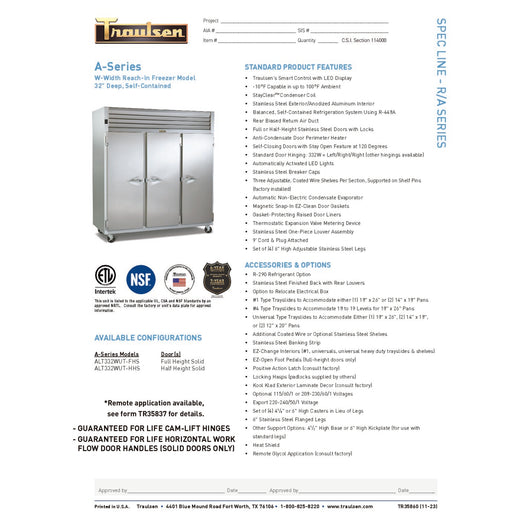 Spec Sheet