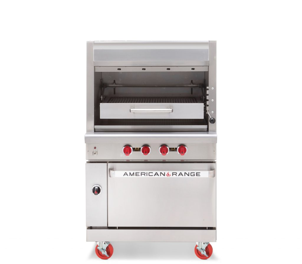 American Range AGBU-3-SB Infrared Steakhouse Broiler with Storage Base -LP