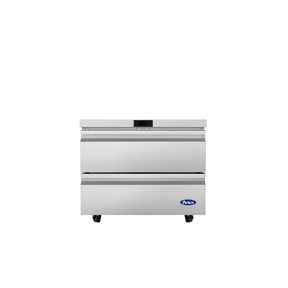 Atosa AUR36D2 – Undercounter Refrigerator with Drawers