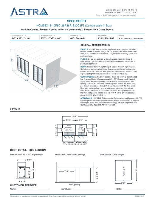 Spec Sheet