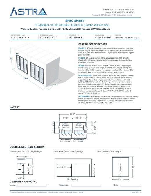 Spec Sheet