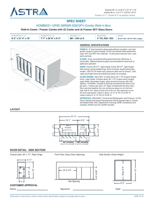 Spec Sheet