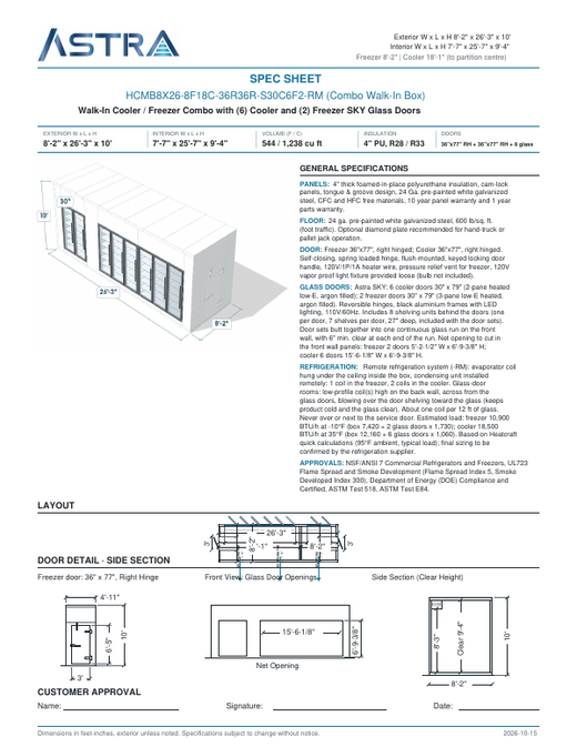 Spec Sheet