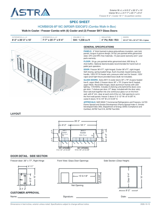 Spec Sheet