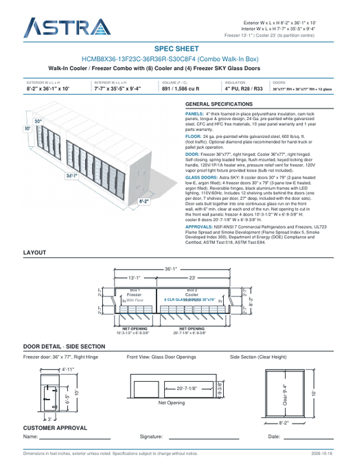 Spec Sheet