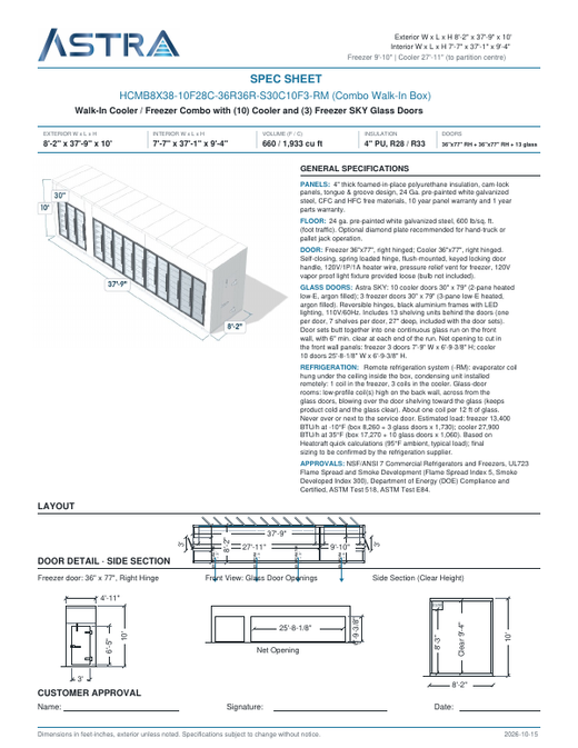 Spec Sheet