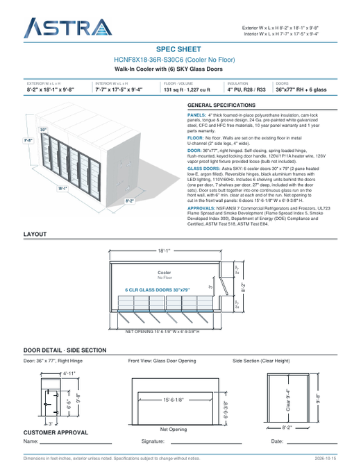 Spec Sheet