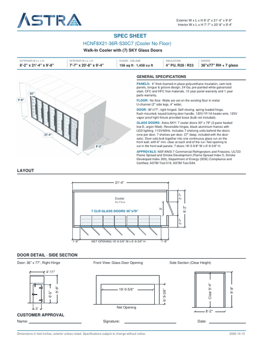 Spec Sheet