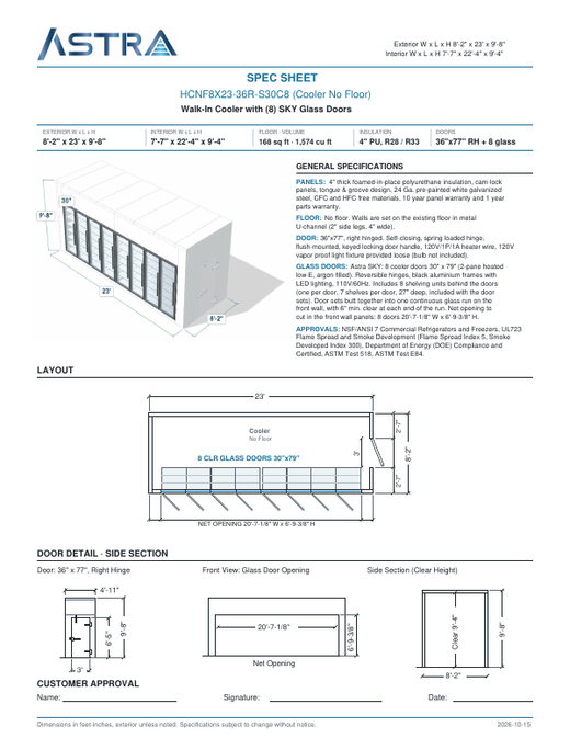 Spec Sheet