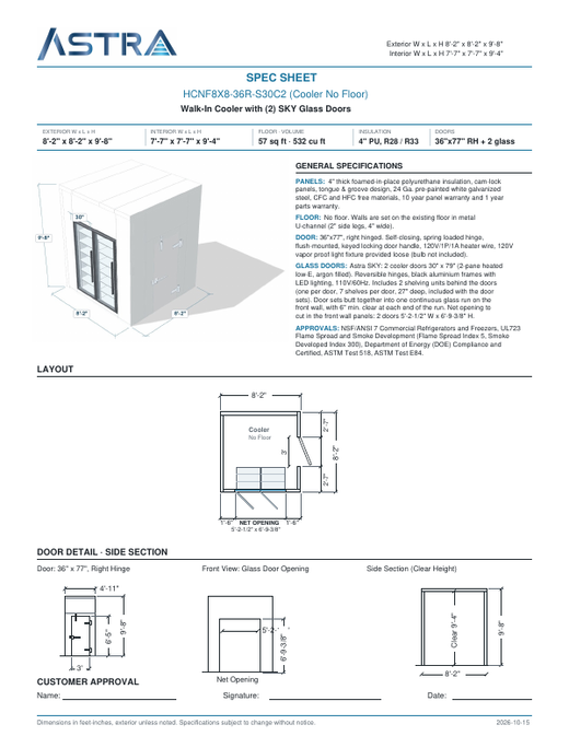 Spec Sheet