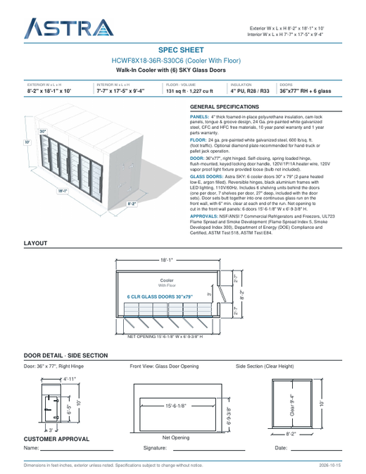 Spec Sheet