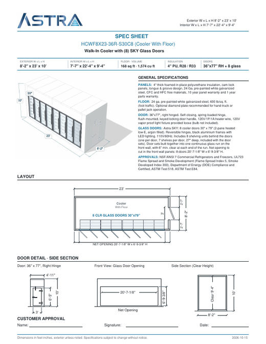 Spec Sheet
