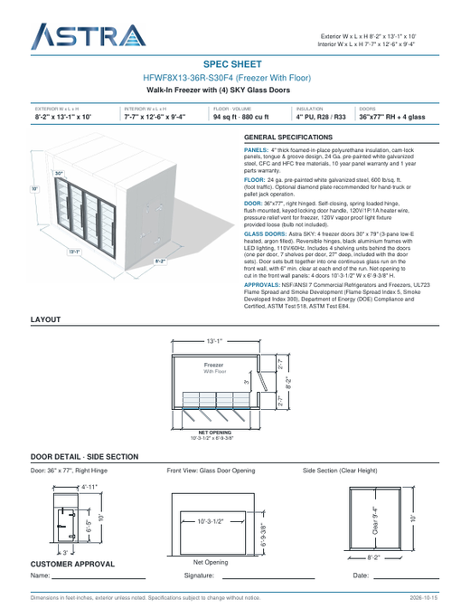 Spec Sheet