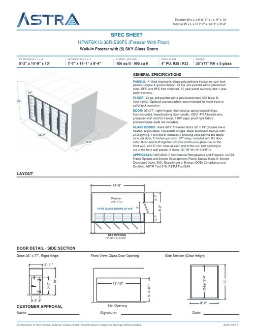 Spec Sheet