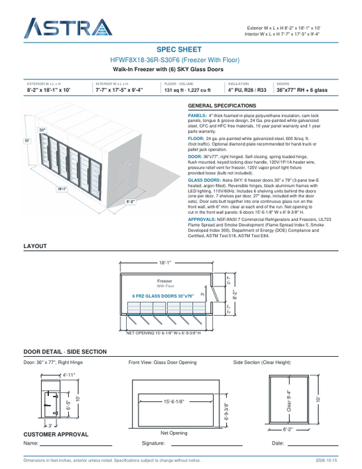 Spec Sheet