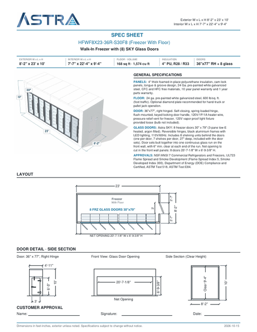Spec Sheet