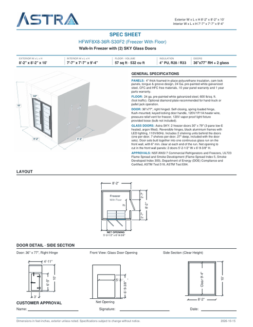 Spec Sheet