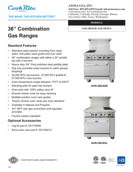 Spec Sheet