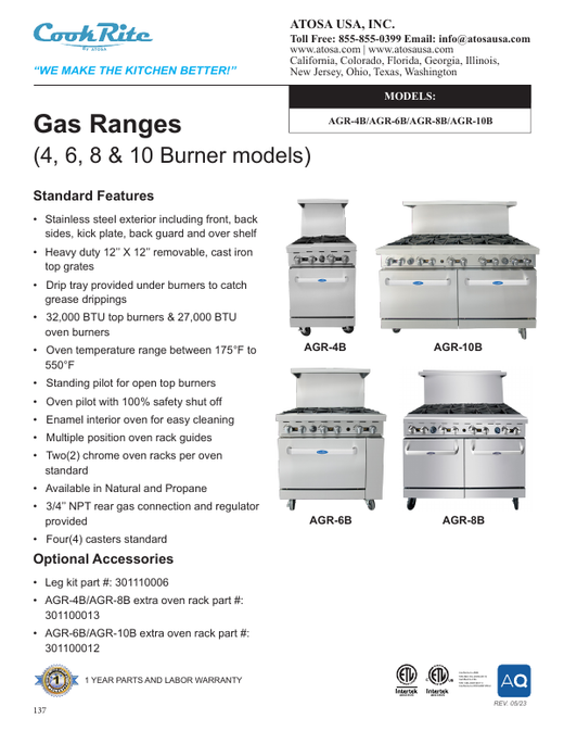 Spec Sheet