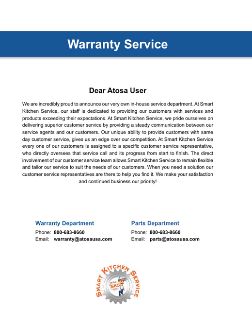Warranty Statement