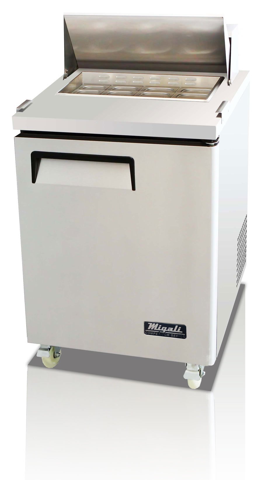 Migali C-SP27-8-HC 27.5" W Sandwich Prep Table