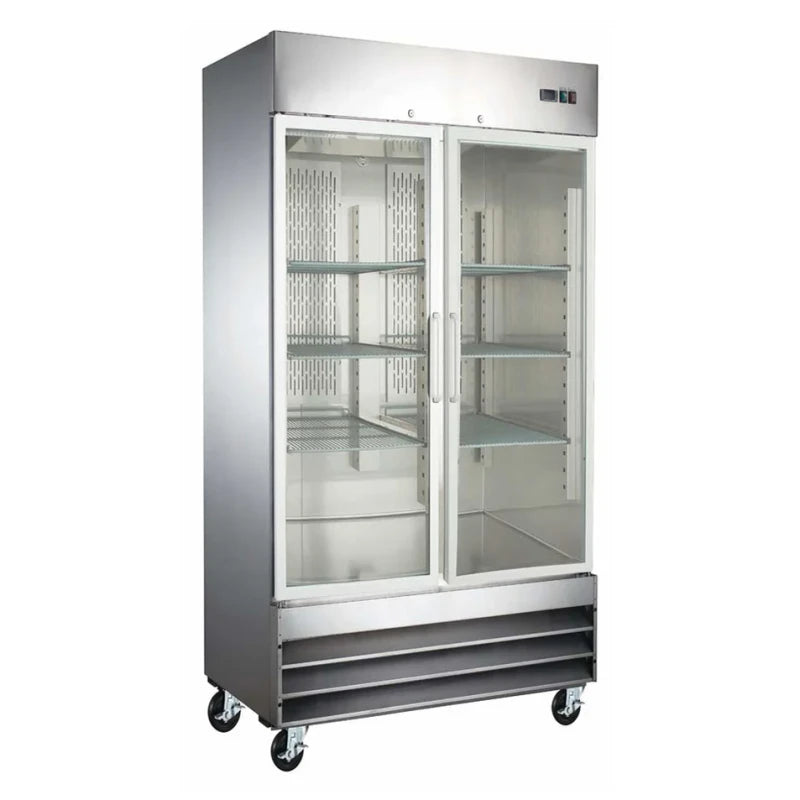 Coldline C35R 40" Double Solid Door Reach-In Refrigerator - 28 cu.ft.