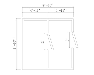 CMB10X10-5C5F-36R36R