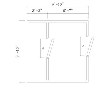 CMB10X10-7C3F-36L36L