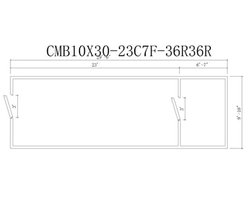 CMB10X30-23C7F-36R36R