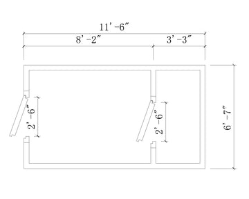 CMB6X12-8C4F-30L30L