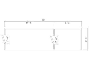 CMB6X23-15C8F-30R30R