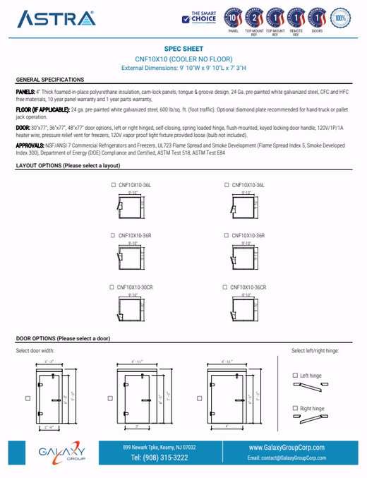 Spec Sheet