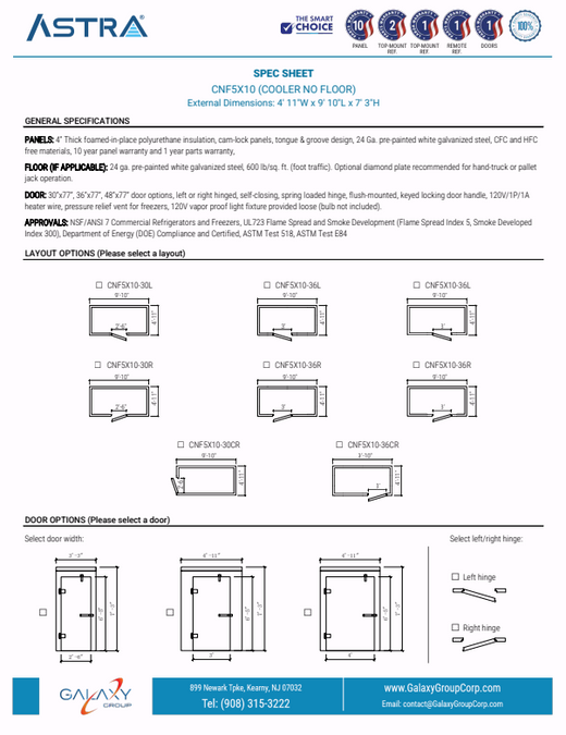 Spec Sheet