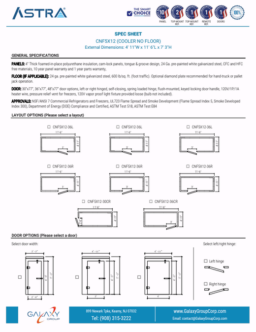 Spec Sheet