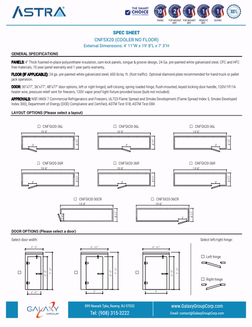 Spec Sheet