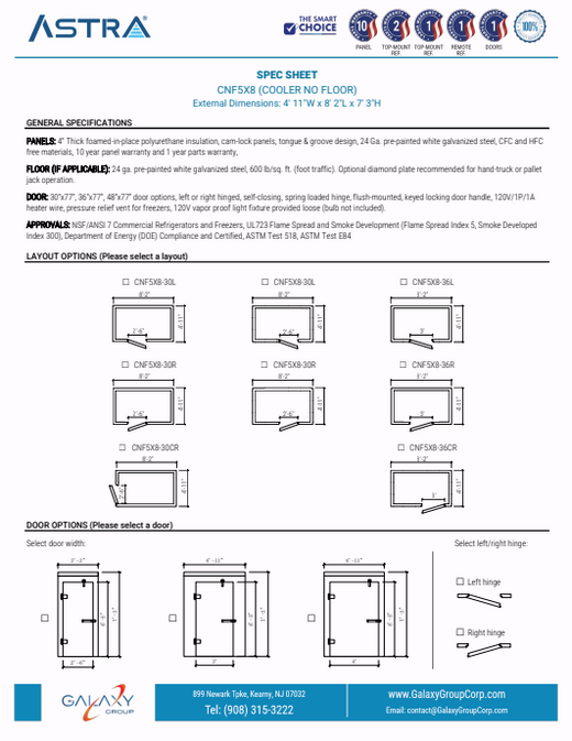 Spec Sheet