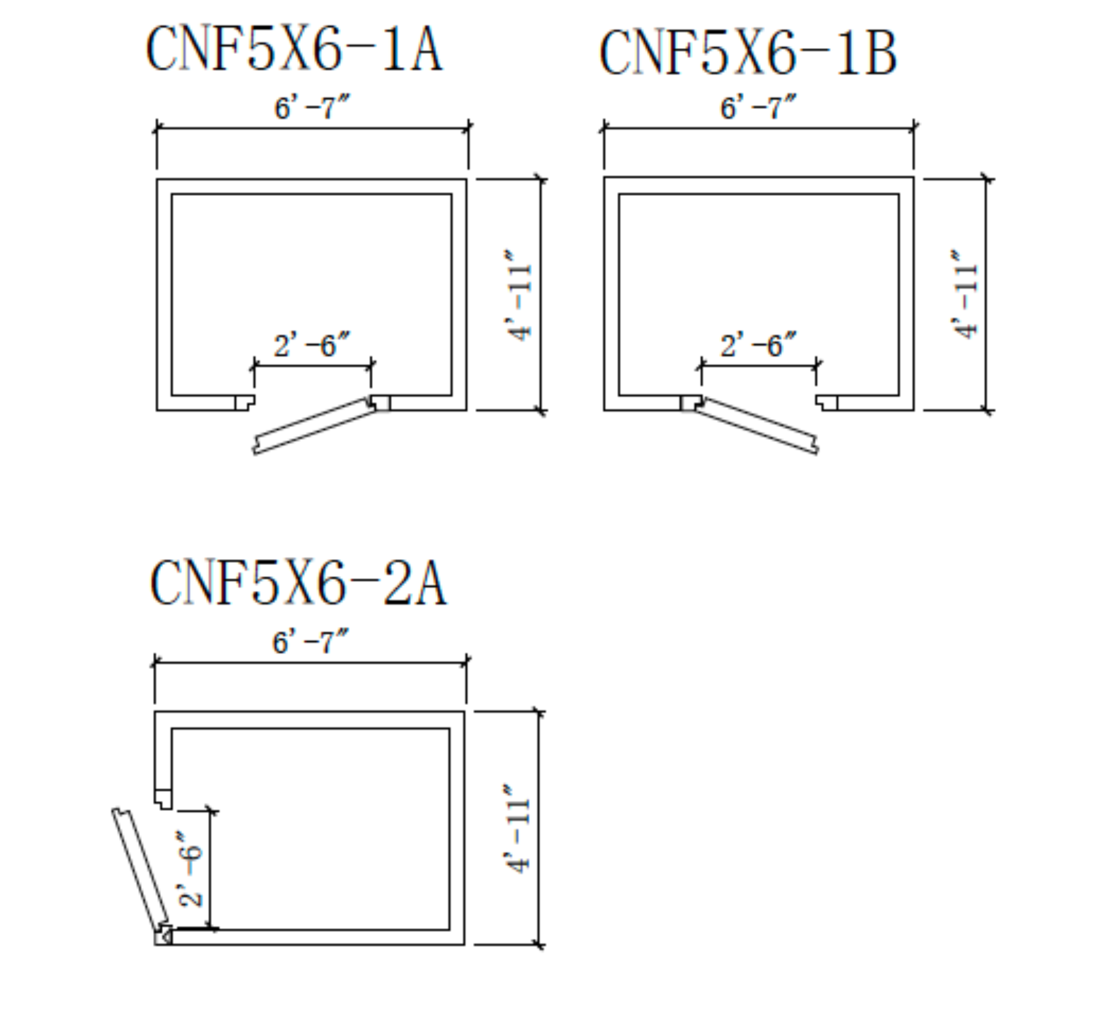 Astra 5 x 6 Walk-In Cooler No Floor CNF5X6