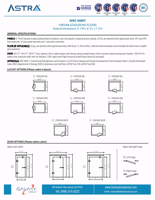 Spec Sheet