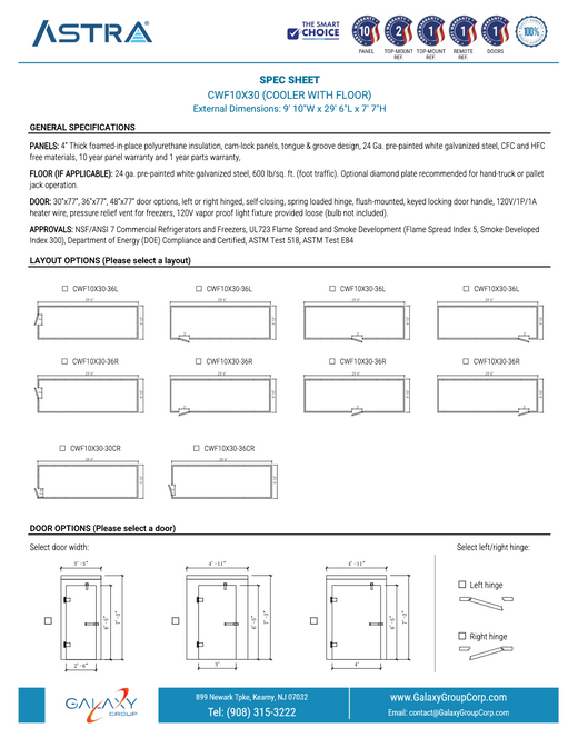 Spec Sheet
