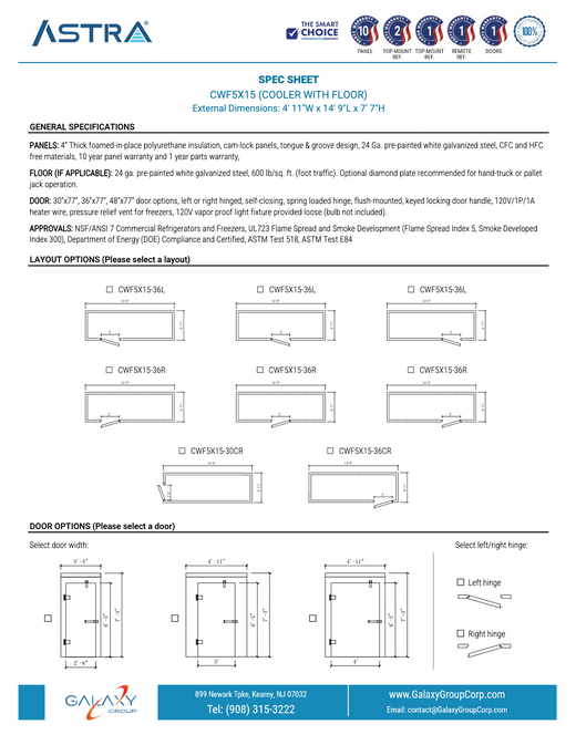 Spec Sheet