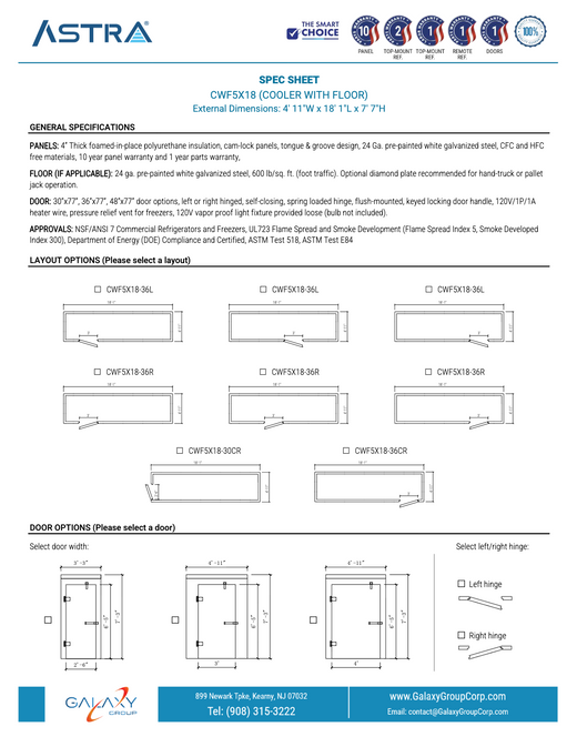 Spec Sheet