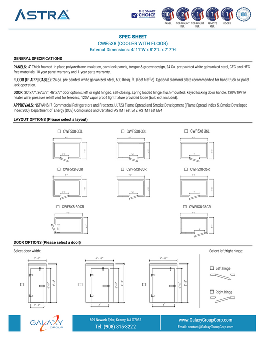 Spec Sheet