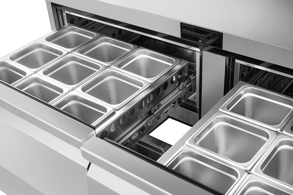 Atosa AUR60D4 – Undercounter Refrigerator with Drawers