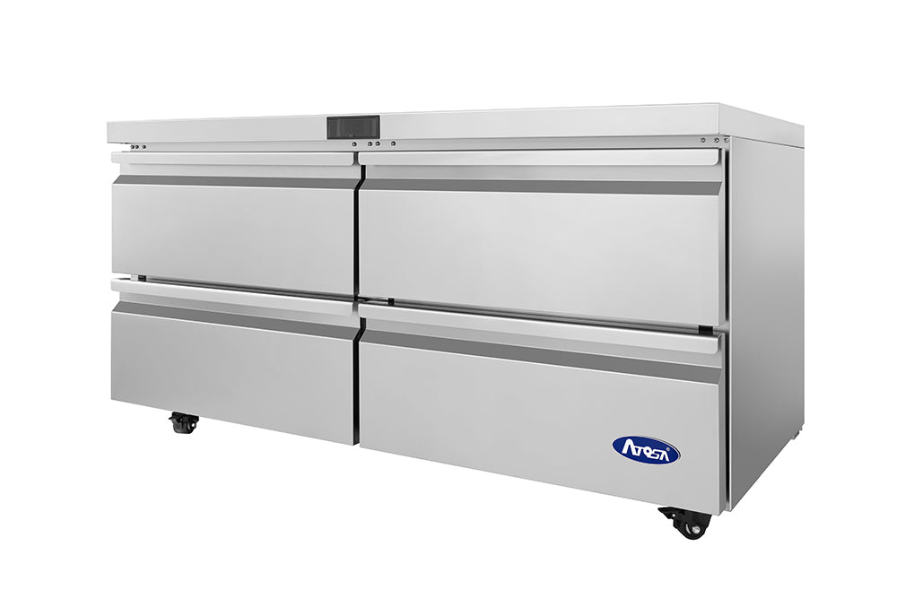 Atosa AUR60D4 – Undercounter Refrigerator with Drawers