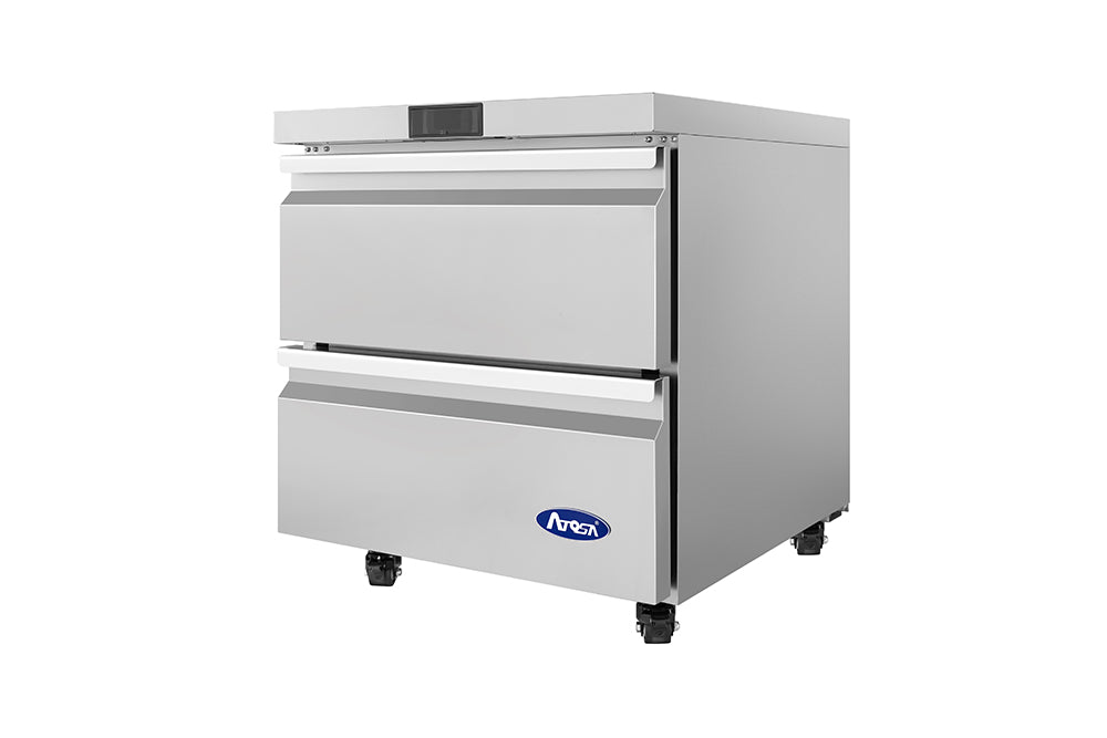 Atosa AUF27D2 – Undercounter Freezer with Drawers