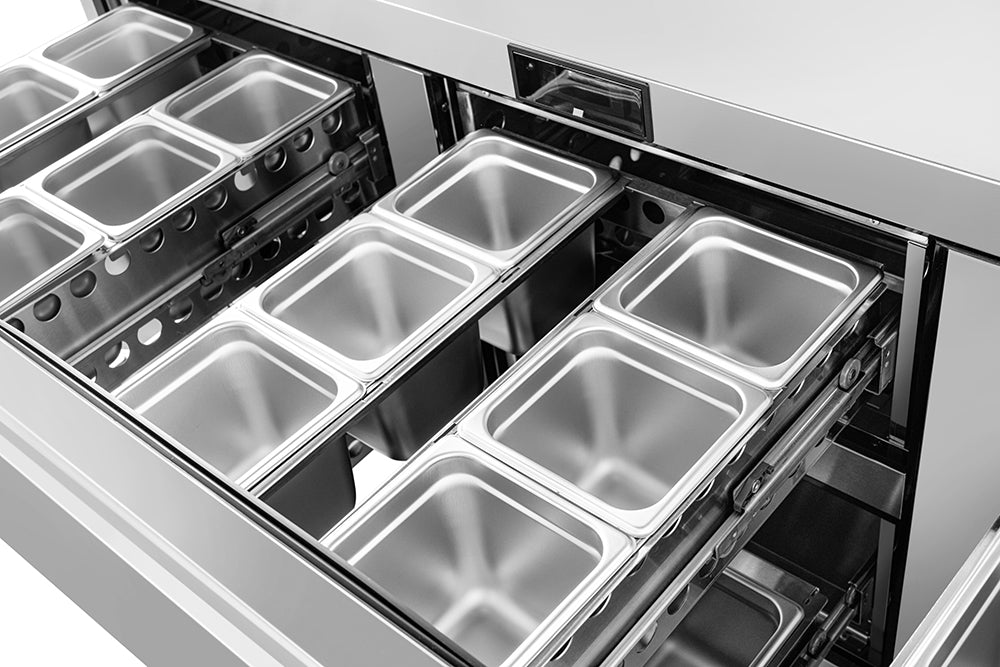 Atosa AUR72D6 – Undercounter Refrigerator with Drawers