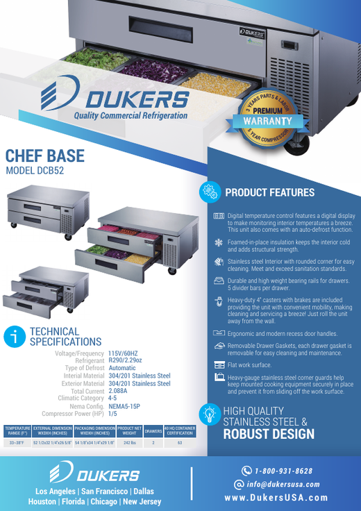 Spec Sheet